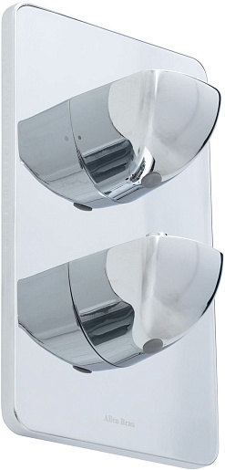 Allen Brau Смеситель для ванны Infinity 5.21216-00 (с внутренней частью, 2 выхода) хром – фото-1